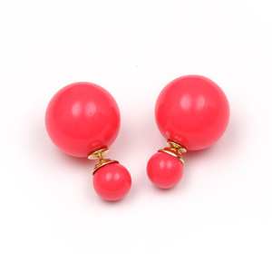 Perlen aus Kunstharz in pink